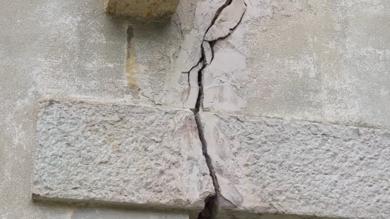 A home suffered a foundational issue in Springfield, MO.